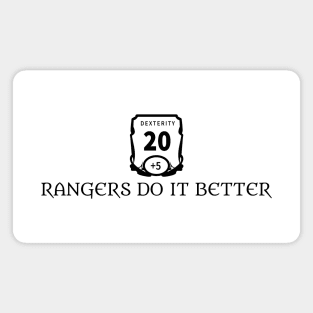 Rangers Do It Better Magnet
